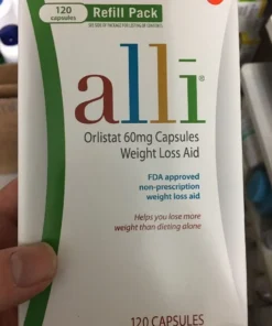 Alli Orlistat 60mg Capsules