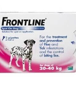 Frontline Spot On Dog Large (20-40kg) 3 pipettes