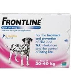 Frontline Spot On Dog Large (20-40kg) 6 pipettes