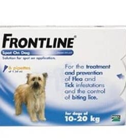 Frontline Spot On Dog Medium (10-20kg) 6 pippettes