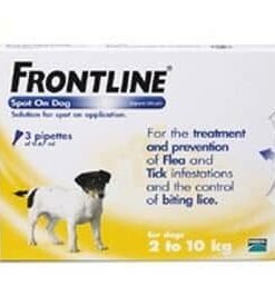Frontline Spot On Dog Small (2-10kg) 3 pipettes