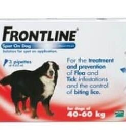 Frontline Spot On Dog XL (40kg To 60kg) 3 Pipettes